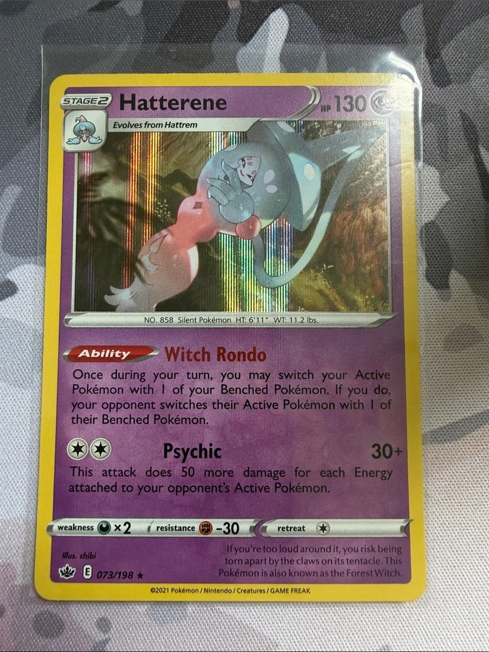 Hattrem Hatterene Reverse Holo Holo Evolution Pokémon Card Lot TCG ✨5/$25✨
